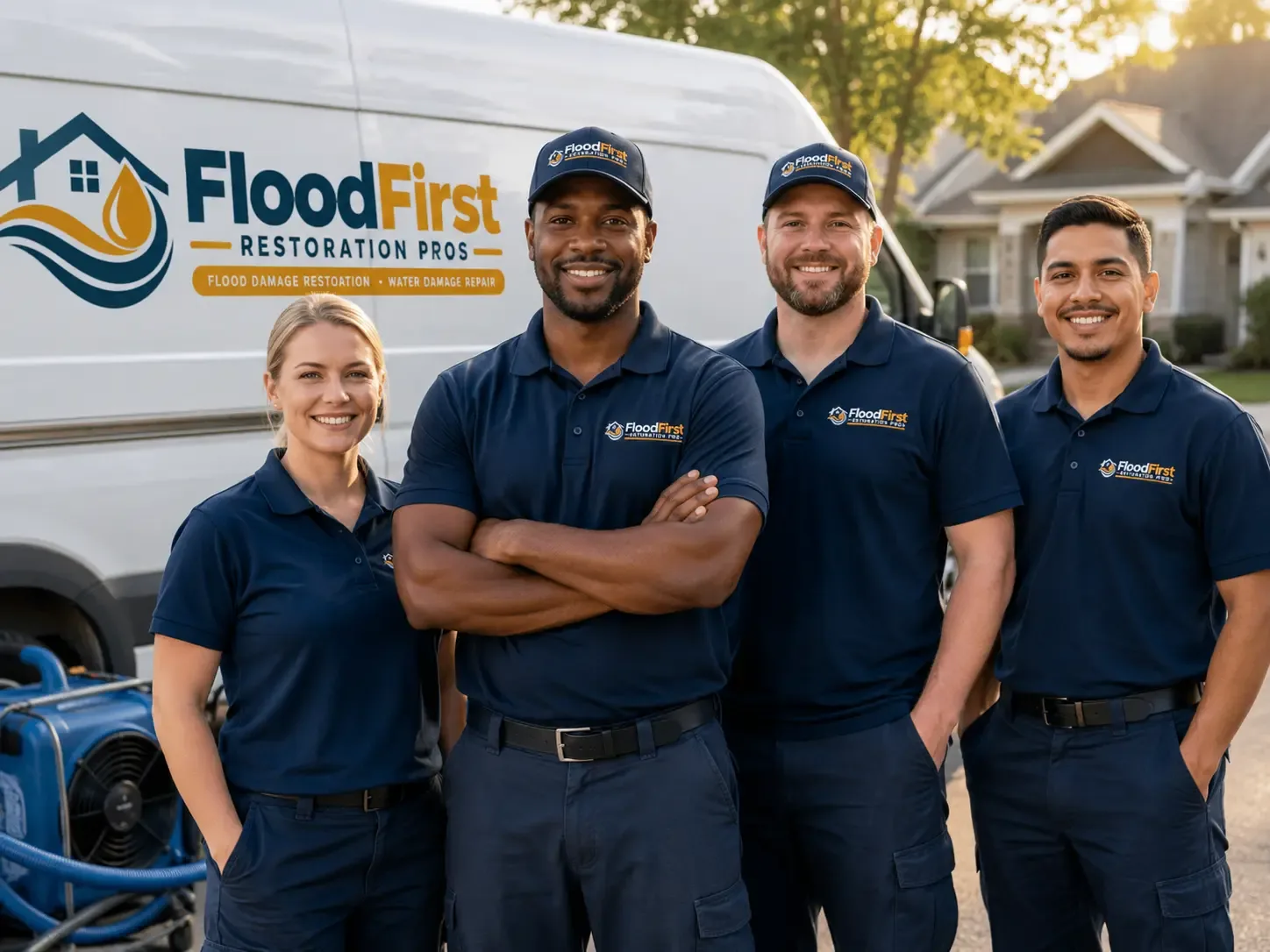 Flood Damage Restoration company in Richland, MI